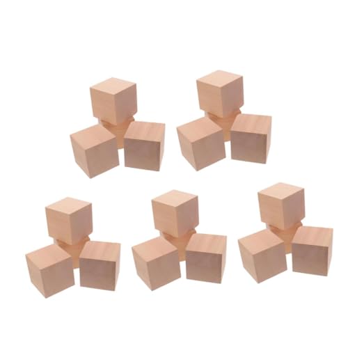 HOMSFOU 5 Sätze Blöcke Konstruktionsspielzeug Leer Farbig Malerei Gebäude Unvollendet Name Rohlinge Für Projekte Planke Holzdekoration Holzhandwerk Holzblock Holzwürfel 4 Stück * 5 HOMSFOU 5 Sätze Blöcke Konstruktionsspielzeug Leer Farbig Malerei Gebäude Unvollendet Name Rohlinge Für Projekte Planke Holzdekoration Holzhandwerk Holzblock Holzwürfel 4 Stück * 5 von HOMSFOU