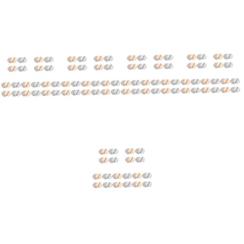 HOMSFOU 5 Sätze Brosche -magnetschnalle Konverter Metall 4 Paare * 5 von HOMSFOU