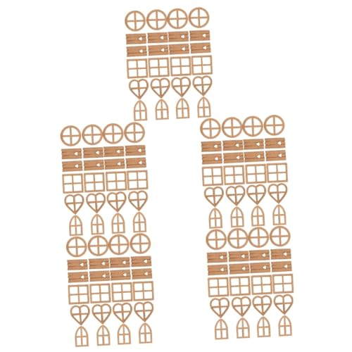 HOMSFOU 5 Sätze Diy -holzornamente Diy-ornamente Handwerk Diy - Holzausschnitte Holzspäne Für Diy Unfertige Holzspäne Holzscheiben Für Diy 24 Stück * 5 HOMSFOU 5 Sätze Diy -holzornamente Diy-ornamente Handwerk Diy - Holzausschnitte Holzspäne Für Diy Unfertige Holzspäne Holzscheiben Für Diy 24 Stück * 5 von HOMSFOU