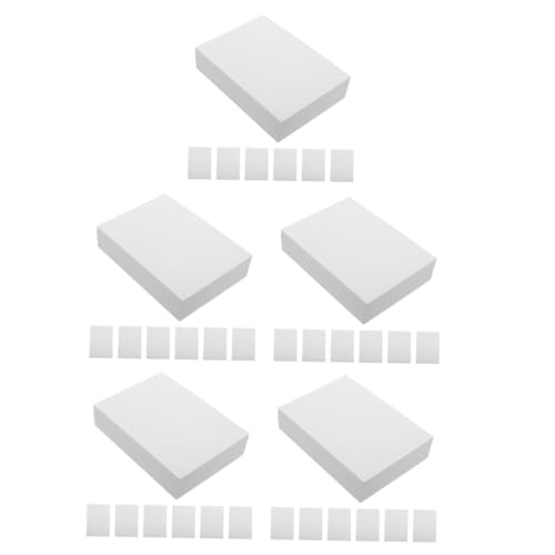 HOMSFOU 5 Sätze Fotopapier Fotodruckerpapier Hochglanzpapier Für Drucker Bilder Kettenradpapier Dickes Papier Glossy Paper Tintendrucker Druckerpapiere Druckpapiere Weiß 100 Blätter * 5 von HOMSFOU