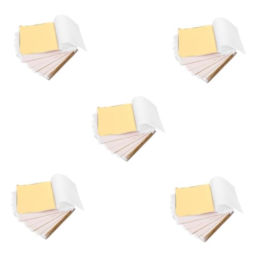 HOMSFOU 5 Sätze Goldfolie Metallisches Origami-papier Dekorative Flocken Folie Origami-papier Metallic-gold-seidenpapier Goldflocke Folienkarton Eloxiertes Aluminium Golden 100 Stück * 5 HOMSFOU 5 Sätze Goldfolie Metallisches Origami-papier Dekorative Flocken Folie Origami-papier Metallic-gold-seidenpapier Goldflocke Folienkarton Eloxiertes Aluminium Golden 100 Stück * 5 von HOMSFOU