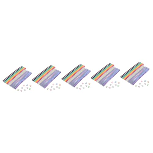 HOMSFOU 5 Sätze Gradient Origami Sternpapierstreifen Sterne Dekorationen Urlaub Hängender Stern Herstellung Glitzerndes Origami-papier Dekorativer Sternstreifen 1290 Stück * 5 HOMSFOU 5 Sätze Gradient Origami Sternpapierstreifen Sterne Dekorationen Urlaub Hängender Stern Herstellung Glitzerndes Origami-papier Dekorativer Sternstreifen 1290 Stück * 5 von HOMSFOU