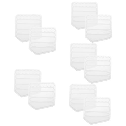 HOMSFOU 5 Sätze Haarnadelform Klein Harz Formt Schmuck Silikonformharzhandwerk Epoxidharzform Silikon Schmuck-haarspange Zum Basteln Silikonformen Für Epoxidharz Kieselgel Weiß 2 Stück * 5 HOMSFOU 5 Sätze Haarnadelform Klein Harz Formt Schmuck Silikonformharzhandwerk Epoxidharzform Silikon Schmuck-haarspange Zum Basteln Silikonformen Für Epoxidharz Kieselgel Weiß 2 Stück * 5 von HOMSFOU