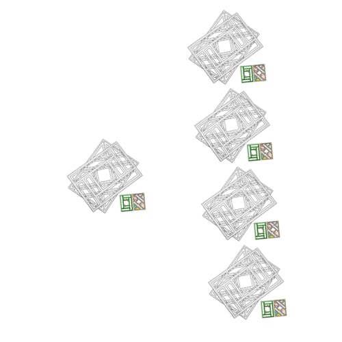 HOMSFOU 5 Sätze Hintergrund-stanzformen Sammelalbum Wellig Basteln Kartenherstellung Gestanzt Schnitte Sterben Scrapbooking Prägung Für Silver Metall 2 Stück * 5 HOMSFOU 5 Sätze Hintergrund-stanzformen Sammelalbum Wellig Basteln Kartenherstellung Gestanzt Schnitte Sterben Scrapbooking Prägung Für Silver Metall 2 Stück * 5 von HOMSFOU