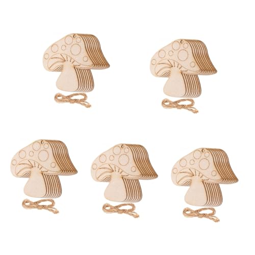 HOMSFOU 5 Sätze Holz Bastelset Unbehandelte Holzscheiben für Diy Projekte für Malerei und Dekoration mit Löchern für Aufhängung Familienaktivitäten HOMSFOU 5 Sätze Holz Bastelset Unbehandelte Holzscheiben für Diy Projekte für Malerei und Dekoration mit Löchern für Aufhängung Familienaktivitäten von HOMSFOU