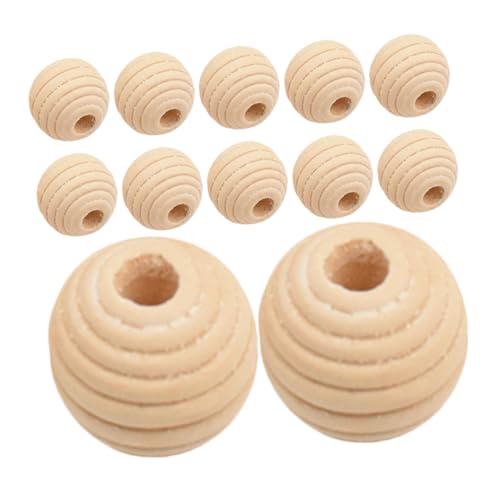 HOMSFOU 5 Sätze Holzperlen Für Schmuckgestaltung Runde Diy Bastelperlen Mit Schraubengewinde Für Armbänder Und Andere Projekte 50 Stück * 5 HOMSFOU 5 Sätze Holzperlen Für Schmuckgestaltung Runde Diy Bastelperlen Mit Schraubengewinde Für Armbänder Und Andere Projekte 50 Stück * 5 von HOMSFOU