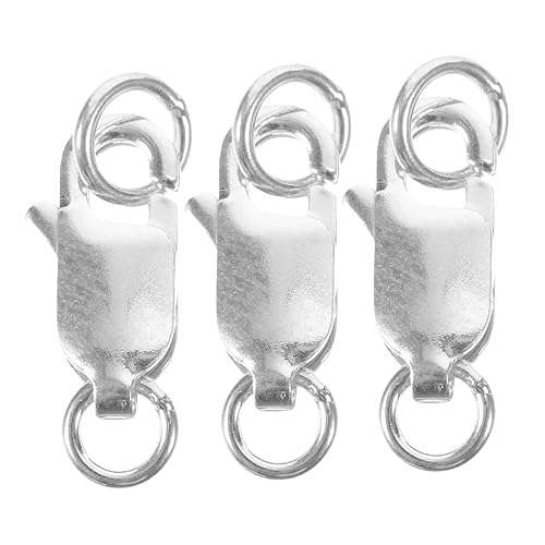 HOMSFOU 5 Sätze Karabinerverschluss Teiliges Diy Schmuckzubehör Für Armbänder Und Einfach Zu Verwenden Für Schmuckherstellung Kompatibel Mit Verschiedenen Schmuckarten Für 3 Stück * 5 von HOMSFOU
