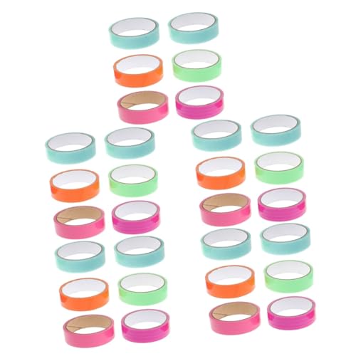 HOMSFOU 5 Sätze Klebebänder Für Teiliges Haftenden Ballbändern Dekompressionsspielzeug Für Bastelprojekte Und Partys 6 Rollen * 5 HOMSFOU 5 Sätze Klebebänder Für Teiliges Haftenden Ballbändern Dekompressionsspielzeug Für Bastelprojekte Und Partys 6 Rollen * 5 von HOMSFOU