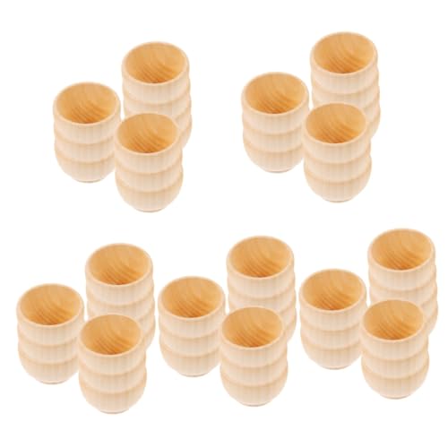 HOMSFOU 5 Sätze Kleine Unfertige Holzschalen Diy Holzschalen Zum Bemalen Für Kreativprojekte Bastelbedarf Für Erwachsene Dekorationen Und Hochzeiten 10 Stück * 5 HOMSFOU 5 Sätze Kleine Unfertige Holzschalen Diy Holzschalen Zum Bemalen Für Kreativprojekte Bastelbedarf Für Erwachsene Dekorationen Und Hochzeiten 10 Stück * 5 von HOMSFOU