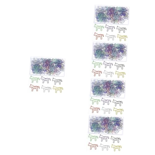 HOMSFOU 5 Sätze Kreative Büroklammern Form Von Kleinen Metallclips Für Bürobedarf Süße Papierklammern Für Dokumente Schule Und Zuhause Robust Und Leicht Zu Lagern 80 Stück * 5 HOMSFOU 5 Sätze Kreative Büroklammern Form Von Kleinen Metallclips Für Bürobedarf Süße Papierklammern Für Dokumente Schule Und Zuhause Robust Und Leicht Zu Lagern 80 Stück * 5 von HOMSFOU