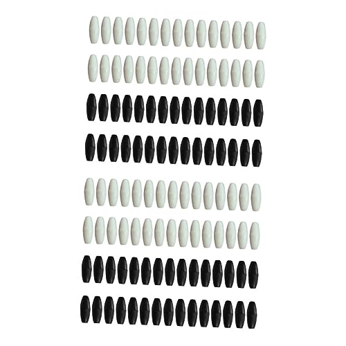 HOMSFOU 5 Sätze Kunststoff Sicherheitsverschlüsse Für Diy Projekte Große Schwarze Und Weiße Verbindungsclips Für Kordeln Und Schmuckherstellung 100 Stück * 5 HOMSFOU 5 Sätze Kunststoff Sicherheitsverschlüsse Für Diy Projekte Große Schwarze Und Weiße Verbindungsclips Für Kordeln Und Schmuckherstellung 100 Stück * 5 von HOMSFOU
