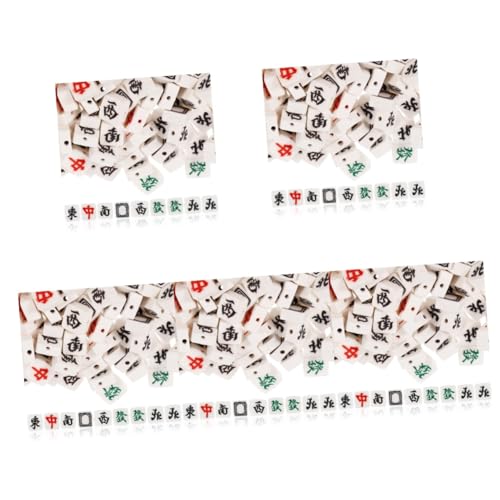 HOMSFOU 5 Sätze Mahjong-perlen Gefüllte Perlen Stapelbar Gemischt Perlen Zur Schmuckherstellung Tonperlen Spacer Reiz Mahjong-zauber Form Perlen Zum Basteln Polymer-ton 100 Stück * 5 HOMSFOU 5 Sätze Mahjong-perlen Gefüllte Perlen Stapelbar Gemischt Perlen Zur Schmuckherstellung Tonperlen Spacer Reiz Mahjong-zauber Form Perlen Zum Basteln Polymer-ton 100 Stück * 5 von HOMSFOU