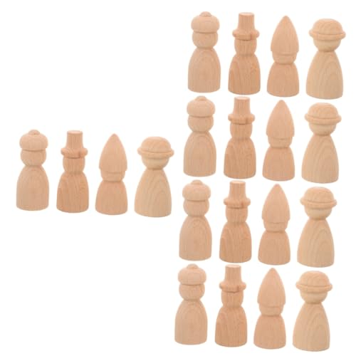 HOMSFOU 5 Sätze Marionetten-ornamente Unvollendet Miniatur Leere Stiftpuppe Diy Zubehör Unbemalte Puppen Aus Holz Diy-graffiti-puppen Hölzern 4 Stück * 5 HOMSFOU 5 Sätze Marionetten-ornamente Unvollendet Miniatur Leere Stiftpuppe Diy Zubehör Unbemalte Puppen Aus Holz Diy-graffiti-puppen Hölzern 4 Stück * 5 von HOMSFOU