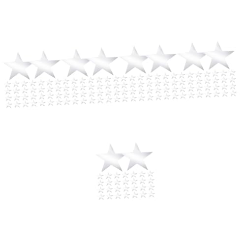 HOMSFOU 5 Sätze Pentagramm-dekoration Stern Form Dekorationen Star-signaturtafel Party Pinnwand Dekoration Ausschnitte Mehrfarbig Hochzeitsdekoration Silber Papier 60 Stück * 5 HOMSFOU 5 Sätze Pentagramm-dekoration Stern Form Dekorationen Star-signaturtafel Party Pinnwand Dekoration Ausschnitte Mehrfarbig Hochzeitsdekoration Silber Papier 60 Stück * 5 von HOMSFOU