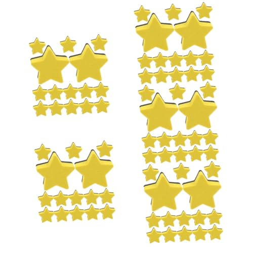 HOMSFOU 5 Sätze Pentagramm-radiergummi Büro-trockenlöscher Party Gummi-radiergummis Studenten Wiederverwendbare Filzradierer Eva Radiergummis Filzstoff Yellow 15 Stücke * 5 HOMSFOU 5 Sätze Pentagramm-radiergummi Büro-trockenlöscher Party Gummi-radiergummis Studenten Wiederverwendbare Filzradierer Eva Radiergummis Filzstoff Yellow 15 Stücke * 5 von HOMSFOU