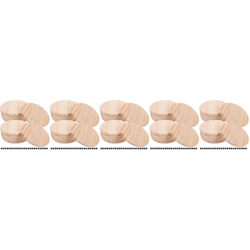 HOMSFOU 5 Sätze Runder Holzuntersetzer Blanko Untersetzer für Diy Bastelprojekte Rutschfeste Pads Hitzebeständig und Leicht zu Reinigen für Gläser und Tassen HOMSFOU 5 Sätze Runder Holzuntersetzer Blanko Untersetzer für Diy Bastelprojekte Rutschfeste Pads Hitzebeständig und Leicht zu Reinigen für Gläser und Tassen von HOMSFOU