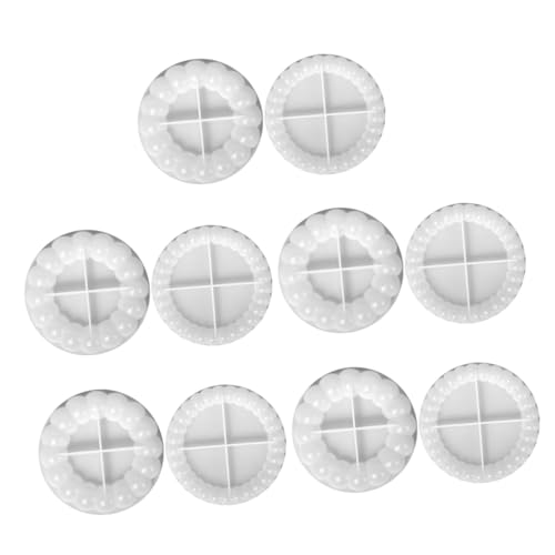 HOMSFOU 5 Sätze Seifenblasen-untersetzerform Runden Kaffee Geformt Herstellung Fondantformen Silikonformen Groß Seifenblasenform Harzform Weiß Kieselgel 2 Stücke * 5 HOMSFOU 5 Sätze Seifenblasen-untersetzerform Runden Kaffee Geformt Herstellung Fondantformen Silikonformen Groß Seifenblasenform Harzform Weiß Kieselgel 2 Stücke * 5 von HOMSFOU