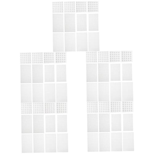 HOMSFOU 5 Sätze Selbstklebende Perlen Aufkleber Für Bastelarbeiten Flache Rückseite Perlen Für Gesicht Nagelkunst Und Handy Dekoration Hochwertige Diy Perlensticker Sicher 12 Blätter * 5 von HOMSFOU