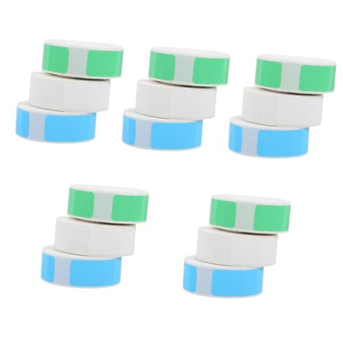 HOMSFOU 5 Sätze Selbstklebende Thermodrucker Etiketten Weiße Hellblaue Grüne Etiketten Für Diy Beschriftung Kompatibel Mit Druckern Für Zuhause Büro 3 Rollen * 5 HOMSFOU 5 Sätze Selbstklebende Thermodrucker Etiketten Weiße Hellblaue Grüne Etiketten Für Diy Beschriftung Kompatibel Mit Druckern Für Zuhause Büro 3 Rollen * 5 von HOMSFOU