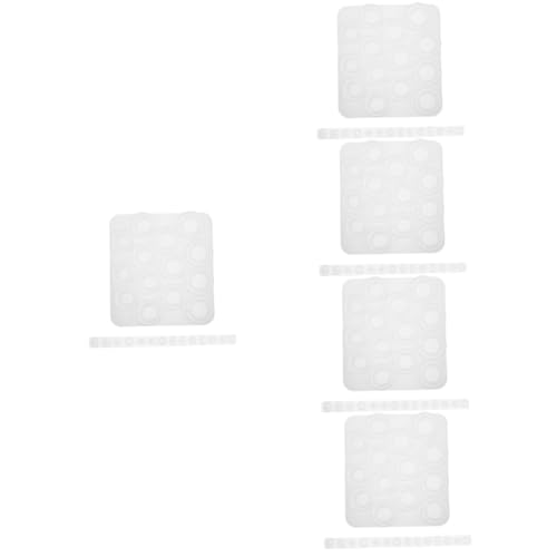 HOMSFOU 5 Sätze Silikon Ringform Set für Epoxidharz Teiliges Diy Schmuck Gießform Set für Edelsteinringe Flexible und Langlebige Silikonformen für Basteln von HOMSFOU