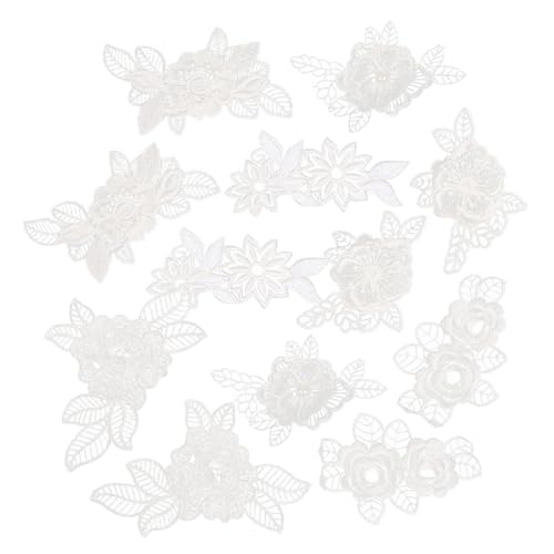 HOMSFOU 5 Sätze Spitzenapplikationen Für Hochzeitskleider Dekorative Nähpatches Hochwertigem Material Für Diy Projekte Und Bekleidungsreparatur Mischstil 12 Stücke * 5 HOMSFOU 5 Sätze Spitzenapplikationen Für Hochzeitskleider Dekorative Nähpatches Hochwertigem Material Für Diy Projekte Und Bekleidungsreparatur Mischstil 12 Stücke * 5 von HOMSFOU