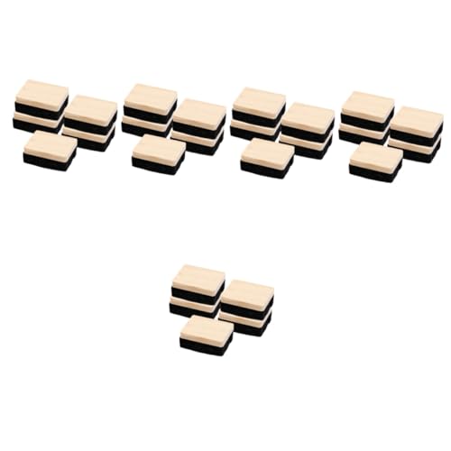HOMSFOU 5 Sätze Tafelwischer Aus Holz Und Filz Staubfreier Kreidetafel Radierer Für Mühelose Von Whiteboards Für Schule Und Büro 5 Stücke * 5 HOMSFOU 5 Sätze Tafelwischer Aus Holz Und Filz Staubfreier Kreidetafel Radierer Für Mühelose Von Whiteboards Für Schule Und Büro 5 Stücke * 5 von HOMSFOU