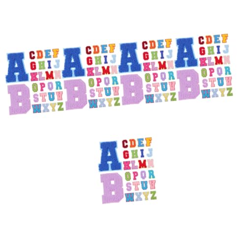 HOMSFOU 5 Sätze Teiliges Buchstaben Aufnäher Zum Aufbügeln Diy Stickerei Patches Für Kleidung Jeans Taschen Vielseitige Dekoration Und Reparatur Selbstklebend Farbenfroh 26 Stücke * 5 HOMSFOU 5 Sätze Teiliges Buchstaben Aufnäher Zum Aufbügeln Diy Stickerei Patches Für Kleidung Jeans Taschen Vielseitige Dekoration Und Reparatur Selbstklebend Farbenfroh 26 Stücke * 5 von HOMSFOU