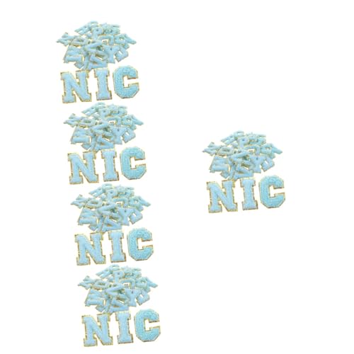 HOMSFOU 5 Sätze Teiliges Set Buchstaben Stickereipatches Vielseitige Rückseiten Patches Für Diy Nähprojekte Zum Dekorieren Und Reparieren Von Kleidung Taschen Und Mehr 26 Stück * 5 von HOMSFOU