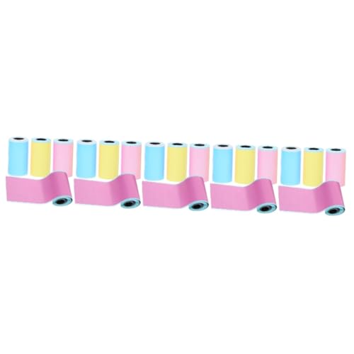 HOMSFOU 5 Sätze Thermopapier Für Mini Drucker Selbstklebende Für Vielseitige Anwendungen Für Beschriftungen Und Organisation Kompatibel Mit Thermodruckern 4 Rollen * 5 HOMSFOU 5 Sätze Thermopapier Für Mini Drucker Selbstklebende Für Vielseitige Anwendungen Für Beschriftungen Und Organisation Kompatibel Mit Thermodruckern 4 Rollen * 5 von HOMSFOU
