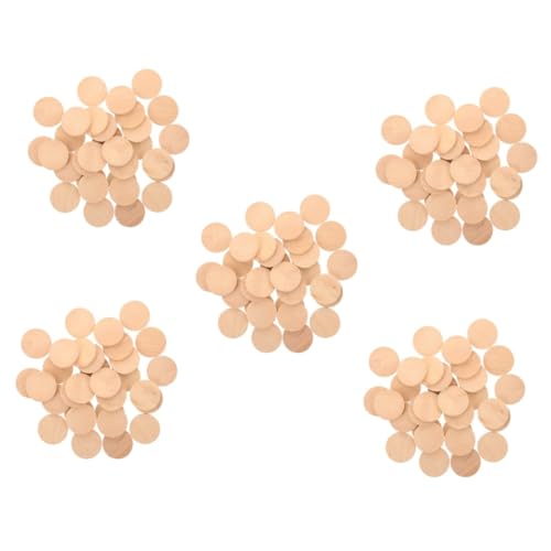 HOMSFOU 5 Sätze Unbehandelte Holzscheiben Runde Holzplättchen Für Diy Handwerk Gravur Und Dekoration Blanko Holzstücke Mit Glatter Oberfläche Zum Bemalen Und Gestalten Für 50 Stück * 5 HOMSFOU 5 Sätze Unbehandelte Holzscheiben Runde Holzplättchen Für Diy Handwerk Gravur Und Dekoration Blanko Holzstücke Mit Glatter Oberfläche Zum Bemalen Und Gestalten Für 50 Stück * 5 von HOMSFOU