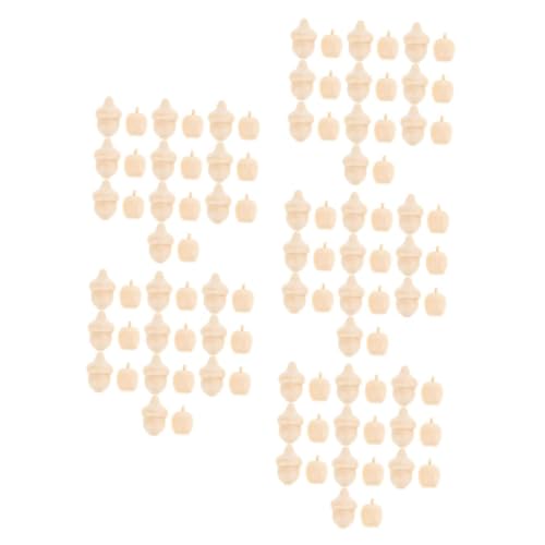 HOMSFOU 5 Sätze Unfertige Eichel Aus Holz Fälschung Ornamente Hängend Apfel Kratzen Form Leere Holzfigur Deko-accessoire Unvollendetes Eichelhandwerk Beige 20 Stück * 5 HOMSFOU 5 Sätze Unfertige Eichel Aus Holz Fälschung Ornamente Hängend Apfel Kratzen Form Leere Holzfigur Deko-accessoire Unvollendetes Eichelhandwerk Beige 20 Stück * 5 von HOMSFOU