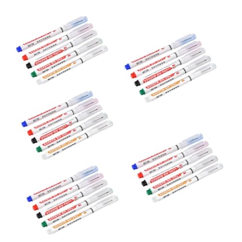 HOMSFOU 5 Sätze Vielseitige Markierstifte Für Holzarbeiten Tiefloch Marker Markieren Von Möbeln Und Lampenbasis Wasser Und Ölbeständig 5 Stücke * 5 HOMSFOU 5 Sätze Vielseitige Markierstifte Für Holzarbeiten Tiefloch Marker Markieren Von Möbeln Und Lampenbasis Wasser Und Ölbeständig 5 Stücke * 5 von HOMSFOU