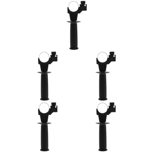 HOMSFOU 5 Sätze Vorderer Griff Des Elektrohammers Seitlicher Frontgriff Auswirkung Schlagbohrmaschine Handhaben Anti-skid-griff Griff Für Elektrohammer Plastik Black 2 Stück * 5 von HOMSFOU