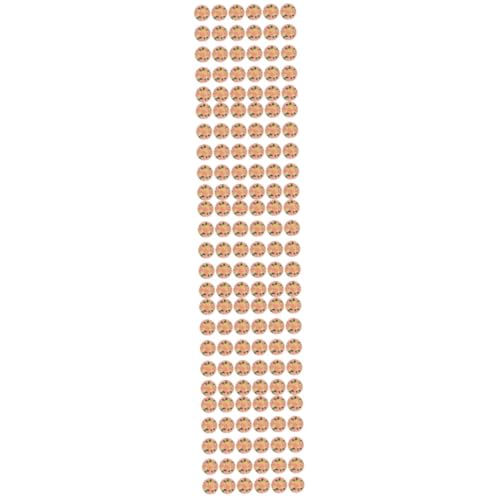 HOMSFOU 5 Sätze Zitronenmuster Holzperlen Diy Zubehör Für Kreative Bastelprojekte Bunte Holzperlen Für Schmuckherstellung Und Dekoration 30 Stück * 5 von HOMSFOU