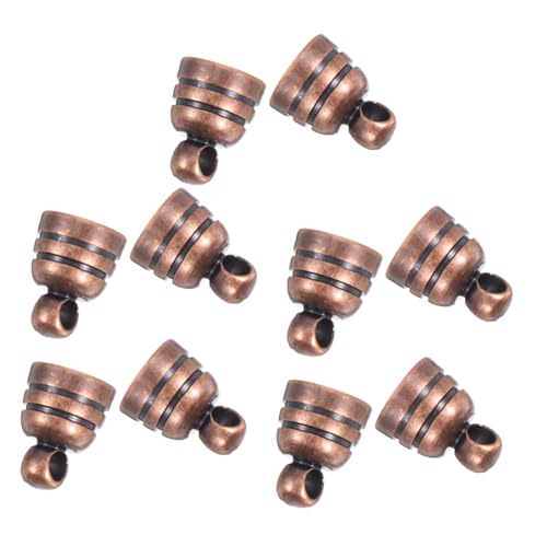 HOMSFOU 5 Stück Armbandschnalle Aus Reinem Kupfer Charm-halter Armbandverschlüsse Und Verschlüsse Halskette Kettenverlängerung Anhängerverschluss Kettenverlängerungen Magnet Dark Brown HOMSFOU 5 Stück Armbandschnalle Aus Reinem Kupfer Charm-halter Armbandverschlüsse Und Verschlüsse Halskette Kettenverlängerung Anhängerverschluss Kettenverlängerungen Magnet Dark Brown von HOMSFOU