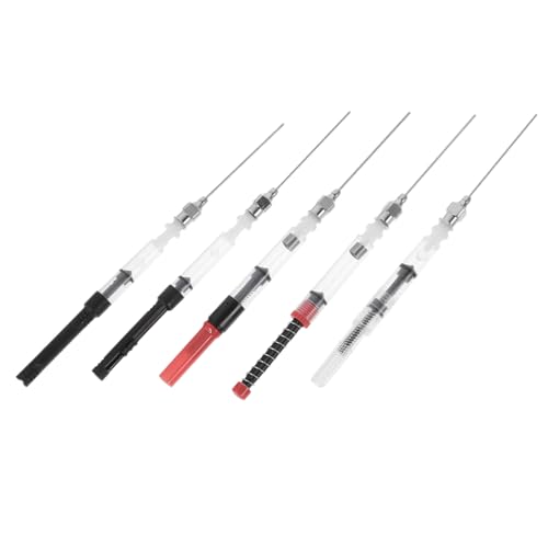 HOMSFOU 5 Stück Austausch des Tintenkonverters Kalligraphie Pen Nachfüllungen Tinte Füllfederhalter Füller Zubehör für Tintenstifte Stift-Tintenhilfsmittel Metall HOMSFOU 5 Stück Austausch des Tintenkonverters Kalligraphie Pen Nachfüllungen Tinte Füllfederhalter Füller Zubehör für Tintenstifte Stift-Tintenhilfsmittel Metall von HOMSFOU