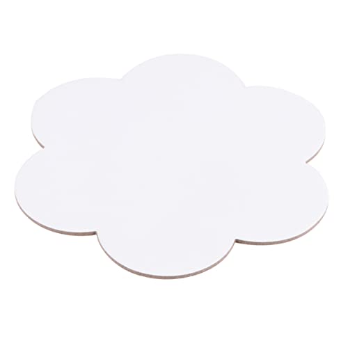 HOMSFOU 5 Stück Blumenförmige Baumwoll Ölgemäldeplatten Künstler Zeichenbrett für Acryl Öl und Temperafarben für Diy Malerei und Kreative Projekte von HOMSFOU