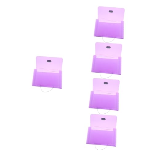 HOMSFOU 5 Stück Fächermappe Erweiterbare Dokumentenmappe mit Fächern Tragbarer Organizer für Rechnungen und Kleine Dokumente für Büro Schule und Zuhause HOMSFOU 5 Stück Fächermappe Erweiterbare Dokumentenmappe mit Fächern Tragbarer Organizer für Rechnungen und Kleine Dokumente für Büro Schule und Zuhause von HOMSFOU