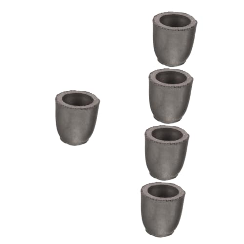 HOMSFOU 5 Stück Graphit Gussform für Hochtemperatur für Kupfer Messing Robuste Gießform mit Hervorragender Thermischer Stabilität und Einfacher Handhabung für Diy Projekte und HOMSFOU 5 Stück Graphit Gussform für Hochtemperatur für Kupfer Messing Robuste Gießform mit Hervorragender Thermischer Stabilität und Einfacher Handhabung für Diy Projekte und von HOMSFOU