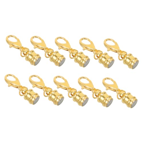HOMSFOU 5 Stück Kleiner Magnetverschluss für Armbänder Teiliges Langlebigem Kupfer Glänzend und Dekorativ für Diy Schmuckherstellung und Einfache Handhabung HOMSFOU 5 Stück Kleiner Magnetverschluss für Armbänder Teiliges Langlebigem Kupfer Glänzend und Dekorativ für Diy Schmuckherstellung und Einfache Handhabung von HOMSFOU