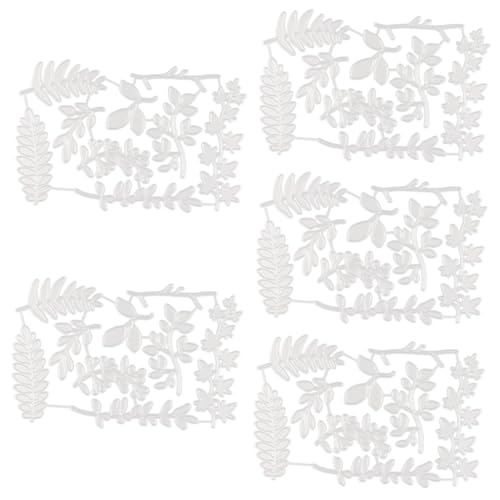 HOMSFOU 5 Stück Metallmesser -messerform Aus Metall Scrapbooking Herstellung Stanzformen Blumen Sammelalbum Schneidwerkzeug Handwerkliches Werkzeug Kohlenstoffstahl Silver von HOMSFOU