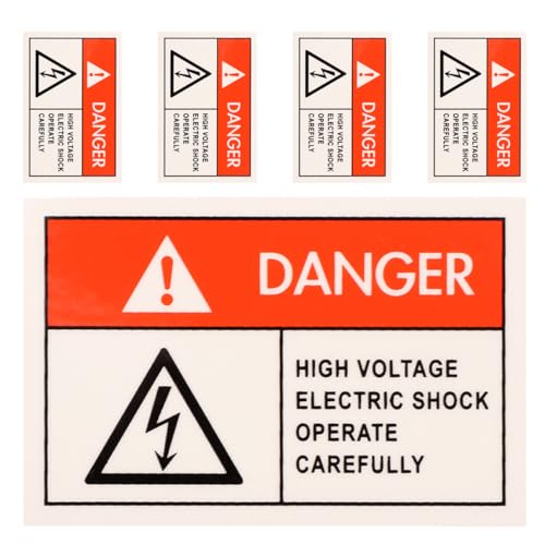 HOMSFOU 5 Stück Namenszeichen Umzugsmaterial Verpackungskisten für den Umzug Namensschilds Feuerlöscher-Schildaufkleber Warnschild für Elektrozaun pp synthetisches Papier HOMSFOU 5 Stück Namenszeichen Umzugsmaterial Verpackungskisten für den Umzug Namensschilds Feuerlöscher-Schildaufkleber Warnschild für Elektrozaun pp synthetisches Papier von HOMSFOU