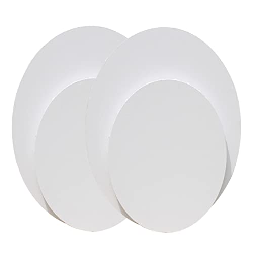 HOMSFOU 5 Stück Ovale Baumwollmalplatten Dicke Zeichenbretter für Ölfarben und Tempera für Künstler und Heimwerker Leicht Transportabel für Diy Projekte HOMSFOU 5 Stück Ovale Baumwollmalplatten Dicke Zeichenbretter für Ölfarben und Tempera für Künstler und Heimwerker Leicht Transportabel für Diy Projekte von HOMSFOU