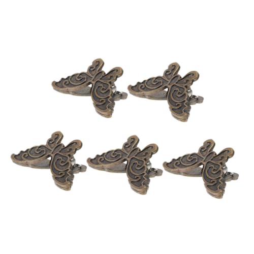 HOMSFOU 5 Stück Schmetterling Büroklammern aus Metall Starke Kleine Binder Clips für Fotos Dokumente Notizen Kompakte Organizer Klammern für Büro Schule Zuhause HOMSFOU 5 Stück Schmetterling Büroklammern aus Metall Starke Kleine Binder Clips für Fotos Dokumente Notizen Kompakte Organizer Klammern für Büro Schule Zuhause von HOMSFOU