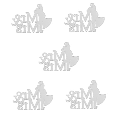 HOMSFOU 5 Stück Stanzmesser Vorlage Stanzformen Für Kartenherstellung Schablonen DIY Handwerk Hochzeitspaar Stanzformen Hochzeitsstanzformen Stanzformen Prägung HOMSFOU 5 Stück Stanzmesser Vorlage Stanzformen Für Kartenherstellung Schablonen DIY Handwerk Hochzeitspaar Stanzformen Hochzeitsstanzformen Stanzformen Prägung von HOMSFOU