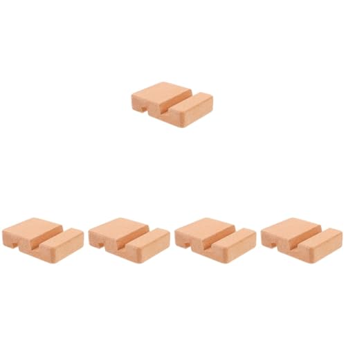 HOMSFOU 5 Stück Stickständer Kreuzstich -hoop Anzeige Erwachsene Handwerk Reifen Stickrahmen Stand Stichständer Stickerei Halterung Zubehör Kreuzstich-accessoire Beige Holz von HOMSFOU