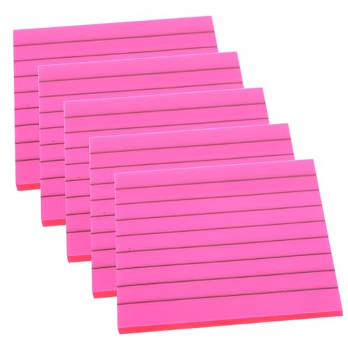 HOMSFOU 5 Stück Strichzeichnung Haftnotiz Büro Aufkleber Notizbilder extra selbstklebende Notizblöcke Notizblock für Arbeit Notenvorrat Selbstklebende Notizen Memo -Pads das Haustier rot HOMSFOU 5 Stück Strichzeichnung Haftnotiz Büro Aufkleber Notizbilder extra selbstklebende Notizblöcke Notizblock für Arbeit Notenvorrat Selbstklebende Notizen Memo -Pads das Haustier rot von HOMSFOU