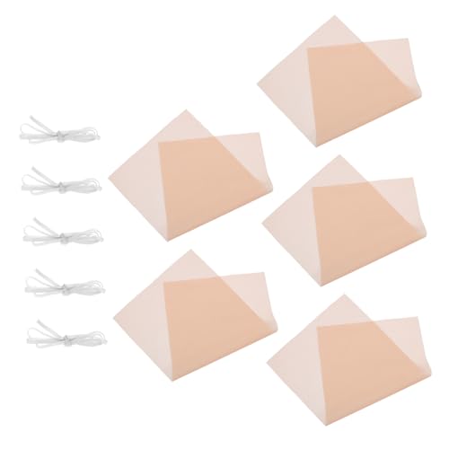 HOMSFOU 5 Stück Teiliges Bjd-wig-cap- Dehnbares Hautfarbenes Netz mit Weißem Gummiband Weiche Innenliner für Puppenhaar-styling Sicherer Sitz für Ball-jointed Dolls DIY Puppenhaar-zubehör HOMSFOU 5 Stück Teiliges Bjd-wig-cap- Dehnbares Hautfarbenes Netz mit Weißem Gummiband Weiche Innenliner für Puppenhaar-styling Sicherer Sitz für Ball-jointed Dolls DIY Puppenhaar-zubehör von HOMSFOU