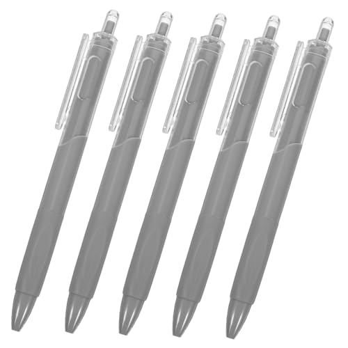 HOMSFOU 5 Stück Teiliges Multifunktionale Kugelschreiber Ergonomisches Design Langlebig für Büro Schule Alltag Praktische Stifte für Handwriting Notizen Stilvolle Schreibutensilien von HOMSFOU