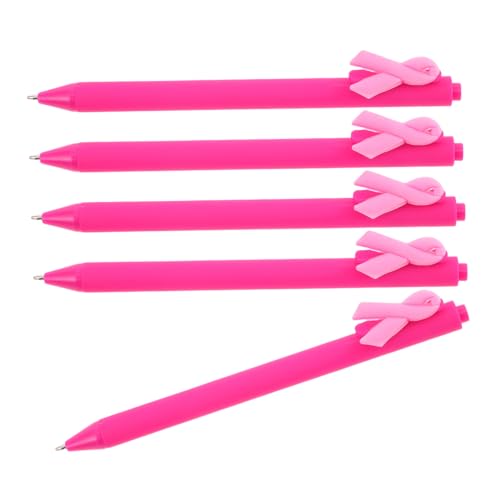 HOMSFOU 5 Stück Teiliges Niedliche Band Kugelschreiber Kunststoff Ribbon Schreibstifte für Fundraising und Bewusstsein für Studenten und Veranstaltungen Glattes Schreiben und Symbolische HOMSFOU 5 Stück Teiliges Niedliche Band Kugelschreiber Kunststoff Ribbon Schreibstifte für Fundraising und Bewusstsein für Studenten und Veranstaltungen Glattes Schreiben und Symbolische von HOMSFOU